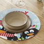 Hermia Set de 4 Salvamanteles Multicolor 37 cm